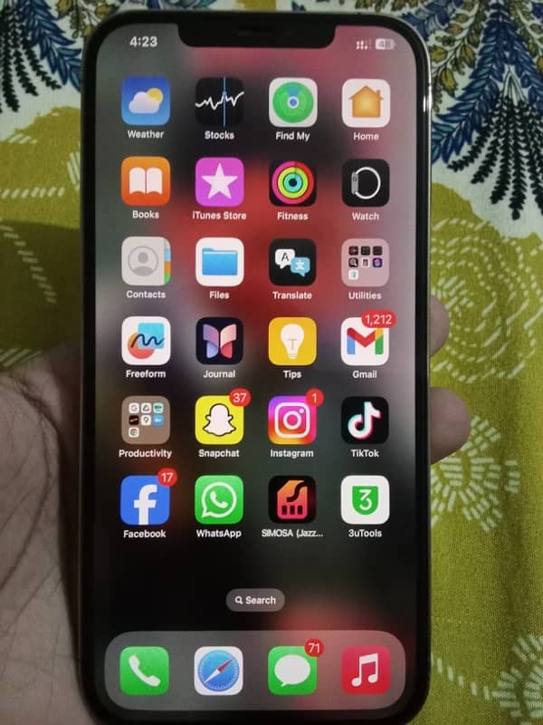 I phone 12 pro max PTA approved 256 Gb 6