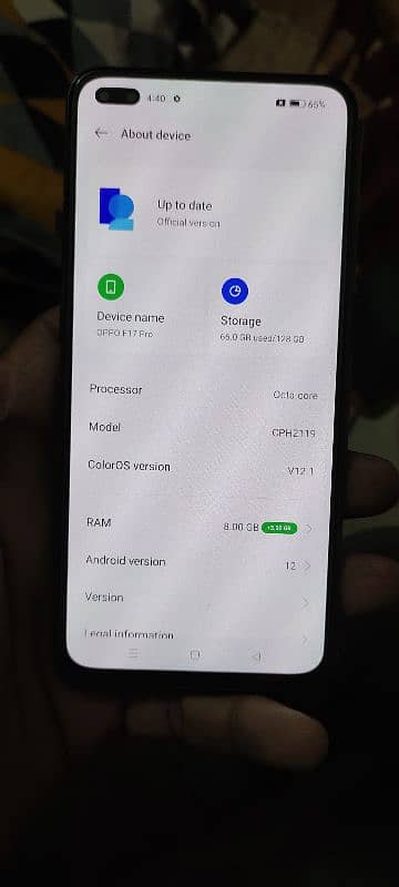 Oppo f17 pro  urgent sale 1