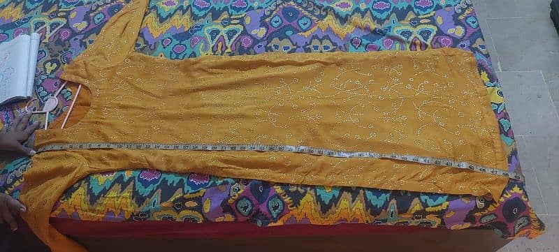 mukesh work chiffon dress 3