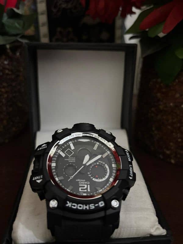 G-Shock watch for sale very reasonable price  red  black Blue color 8