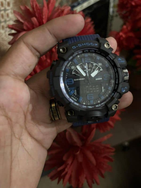 G-Shock watch for sale very reasonable price  red  black Blue color 15