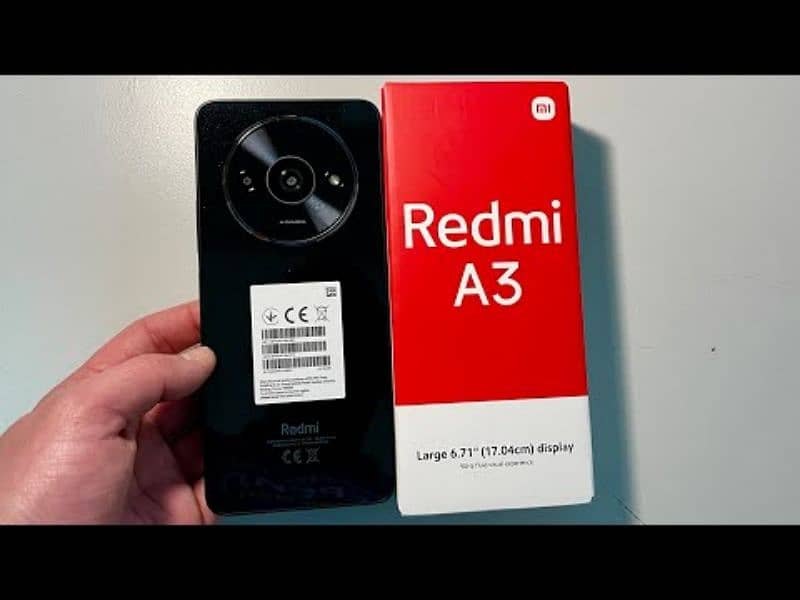 REDMI A3 4 RAM 128 GB DUAL SIM OFFICIAL PTA APPROVED 1