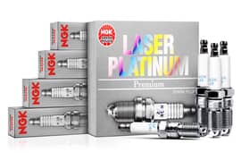 NGK Laser Platinum Iridium Premium Spark Plugs For Civic 2001-2005 CF