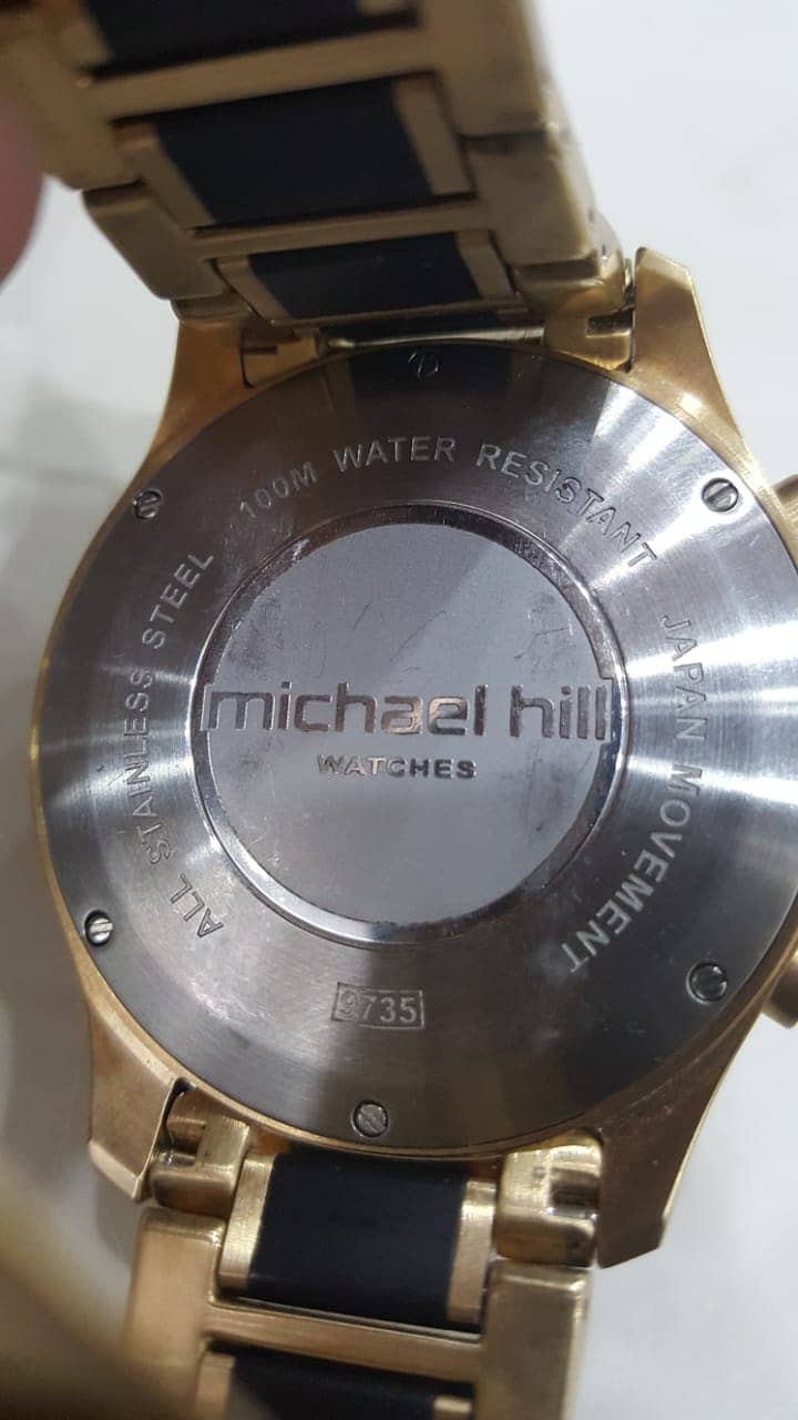 MICHAEL HILL SOLAR MAN WATCH 1