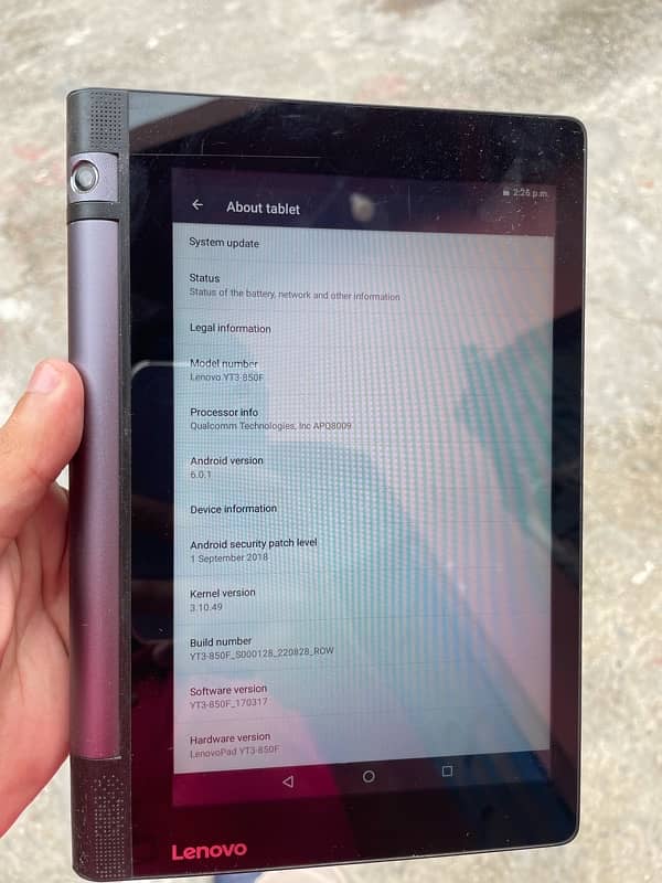 Lenovo tablet 3