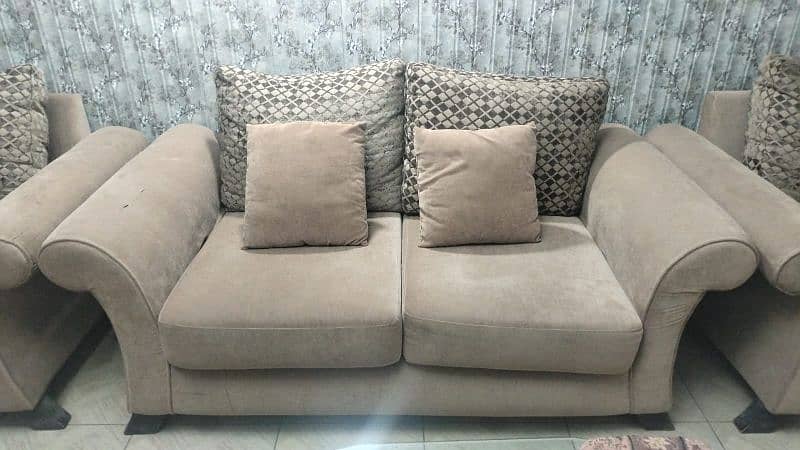 7 seater sofa set just like new 1