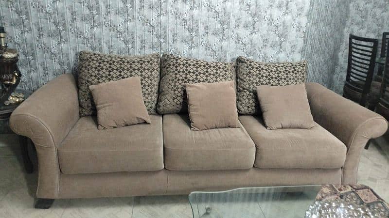 7 seater sofa set just like new 2