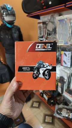 DENEL AGM DRY BATTERY FOR HONDA CB150 YAMAHA YBR YBG YBZ SUZUKI GR150