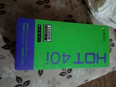 Infinix hot 40i 8+8/128 condition brand new  03219290089 0