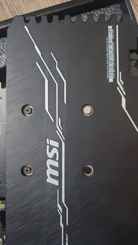 Msi ventus 1660 super 6GB 5