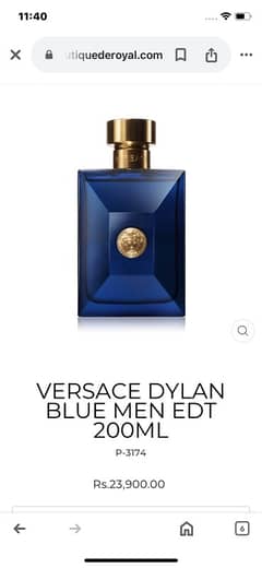 versace dylan originall perfume