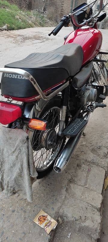 Honda 70cc 2013 total gunman 3