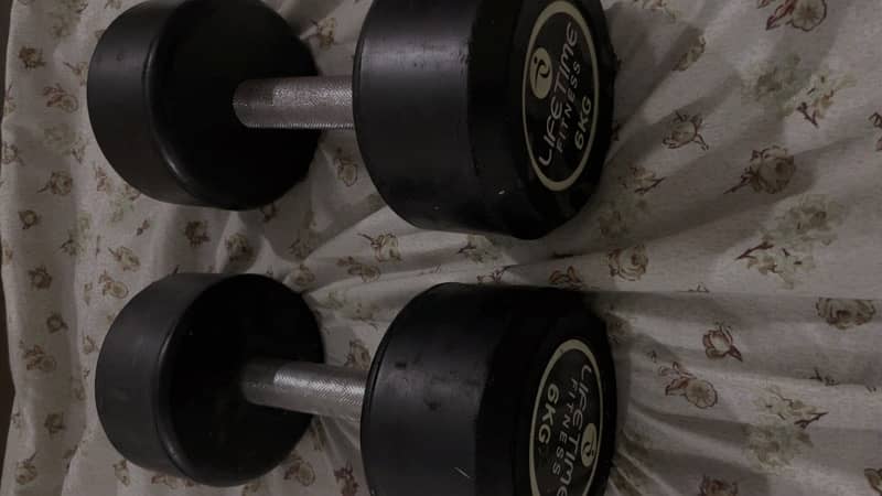 Dumbells 6kg pair 1