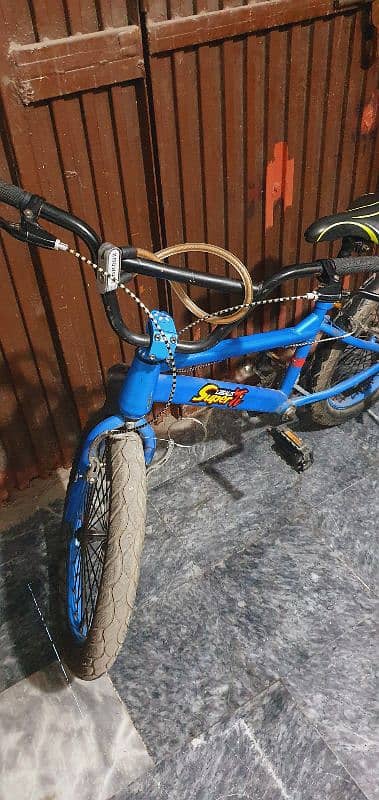 Good condition bmx cycle with an extra seat and brakes 1