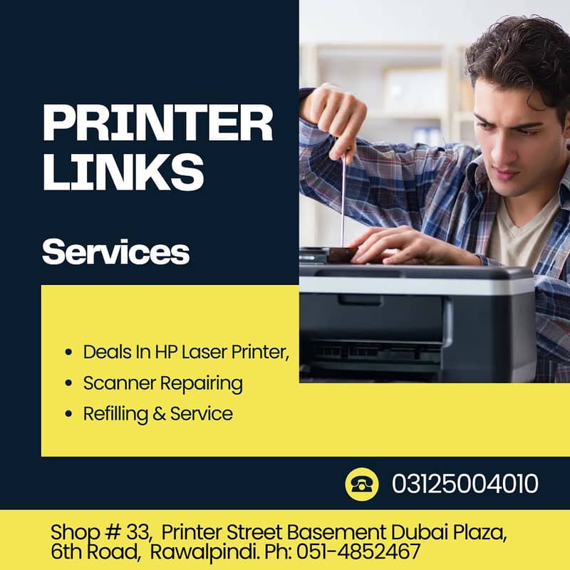 Printer, Scanner Repairing & Refilling Services , Toner refilling 0