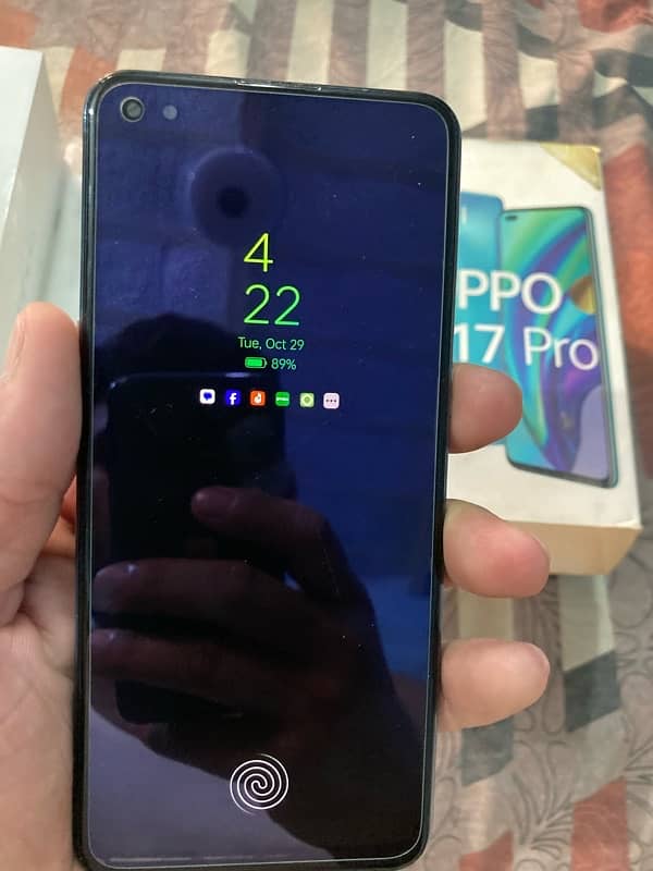 OPPO F17 Pro with box (minor shade on display) 2