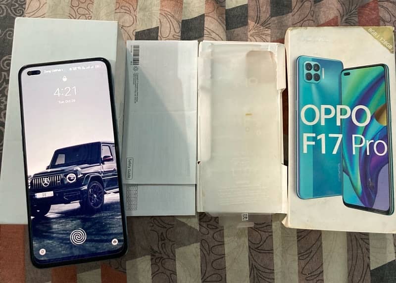 OPPO F17 Pro with box (minor shade on display) 3