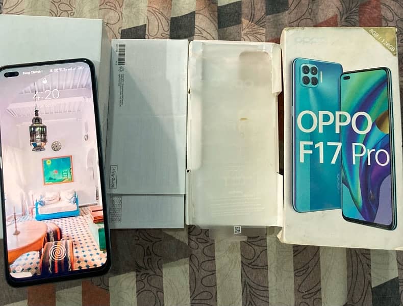 OPPO F17 Pro with box (minor shade on display) 6