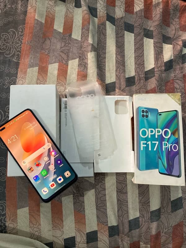 OPPO F17 Pro with box (minor shade on display) 7