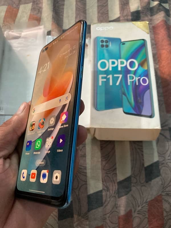 OPPO F17 Pro with box (minor shade on display) 10