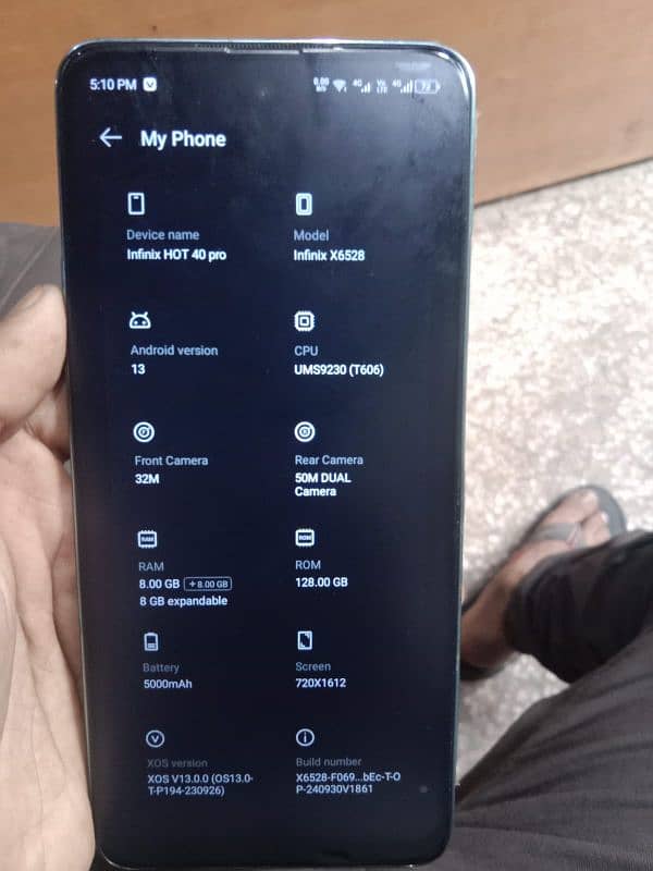 Infinix hot 40 i 1