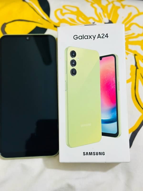 Samsung galaxy A24 light green Non pta 6