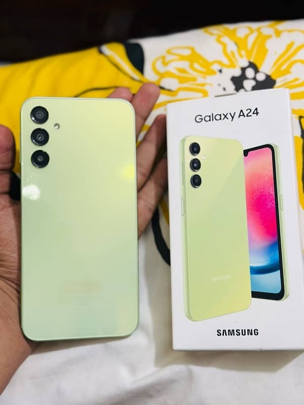 Samsung galaxy A24 light green Non pta 7