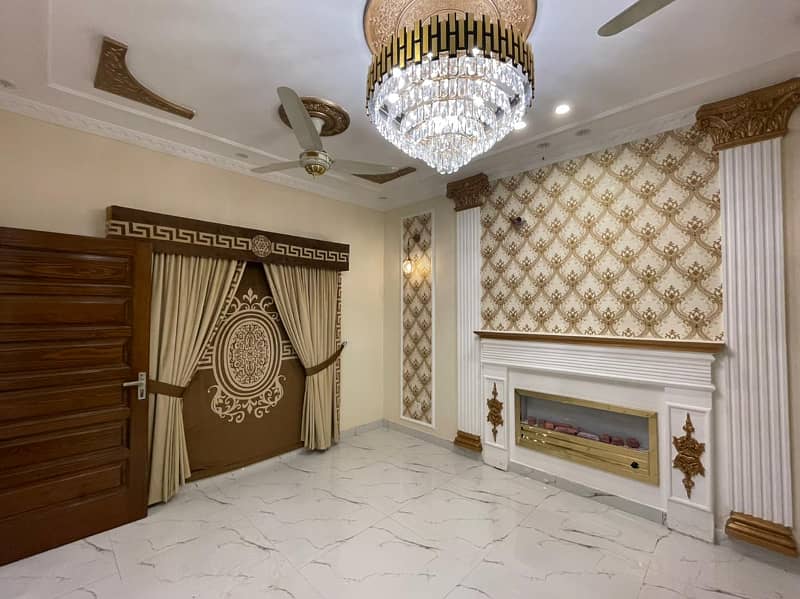 10 Marla Brand New Ultra Luxury House Available For Rent In Bahria Town Lahore. 10