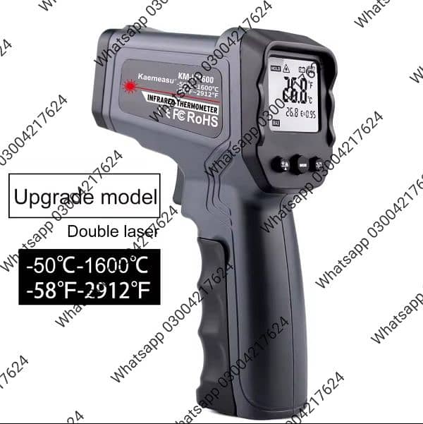 DIY Thermometer GM320 IR Infrared sports outdoor digital To 1600 degre 18