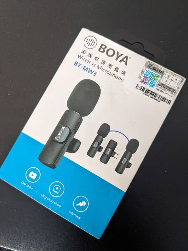 wireless mic Boya 1