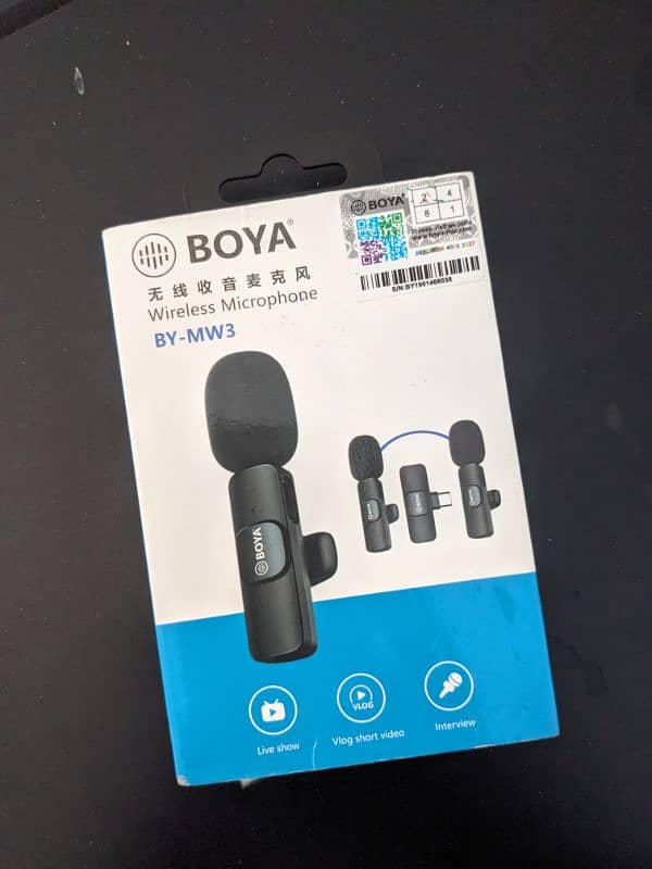 wireless mic Boya 2