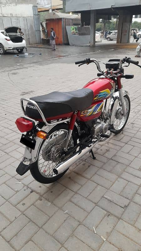 Honda CD70 2021 pindi num 0