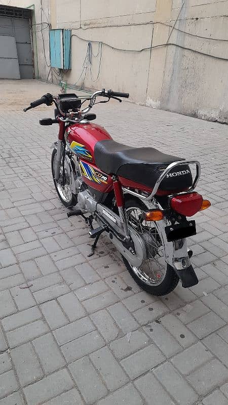 Honda CD70 2021 pindi num 1