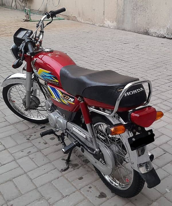 Honda CD70 2021 pindi num 5