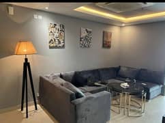 Two beds luxury apartment for rent on daily basis in bahria lahoe 0