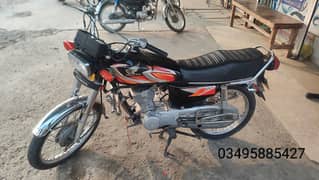 Honda 125 2010  jhelum number