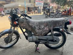 Honda CG125 2019 Hydrabad Golden Number 0