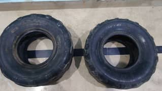 ATV Tyres 7 number. /. or  6 number ke tyre ho use to message Karen