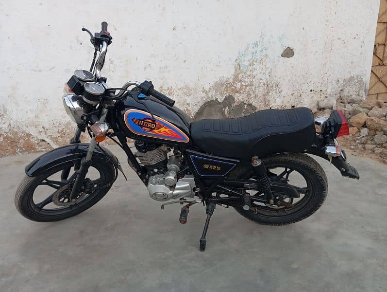 Hero GN125 model 2003 newly modified 0