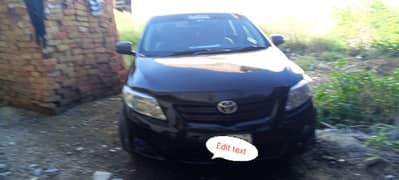 Toyota Corolla XLI 2009 0