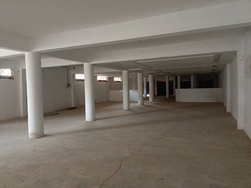 Basement Hall Available For Warehouse | Retail Store | Showroom For Rent in Front of Ghouri Town on Express Way 1