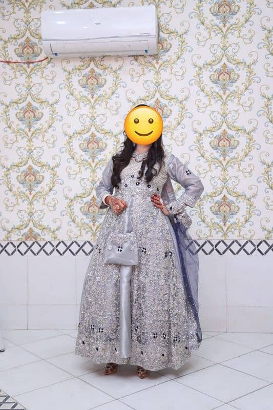 bridal wedding and walima dress for sale 0