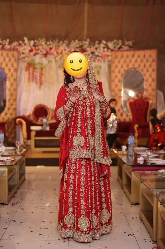 bridal wedding and walima dress for sale 1