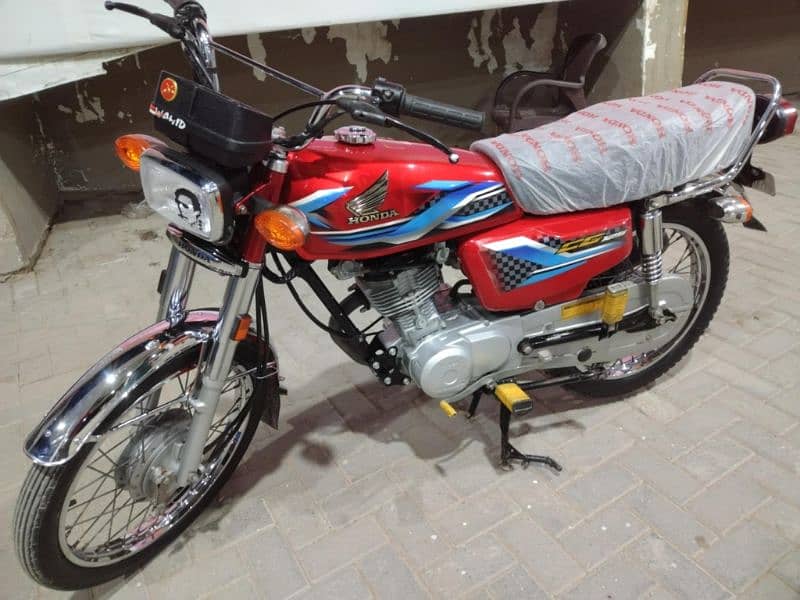 HONDA CG _ 125 KARACHI 2024 MODEL 0