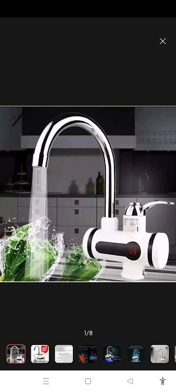 Instant Electrical Water Heating Tap 1