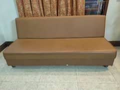 Used Rexine Sofa 3 Seater (Urgent Sale) 0