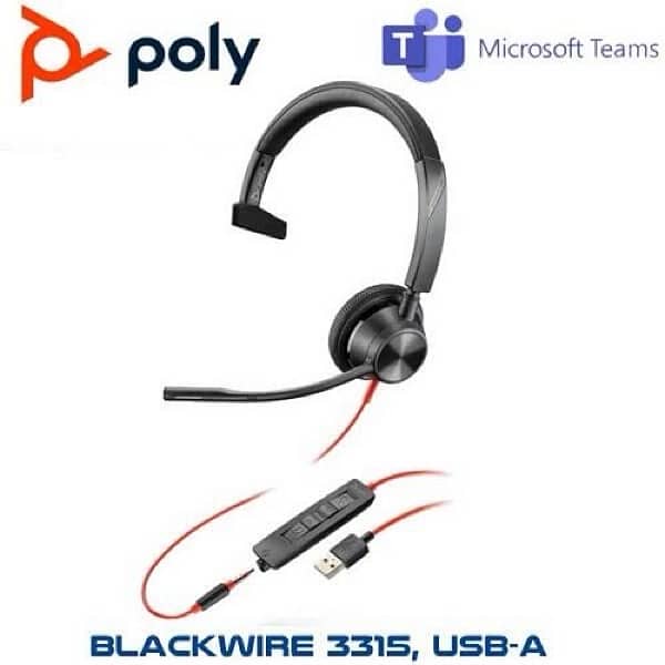 PLANTRONICS BLACK WIRE 3210&3315 1