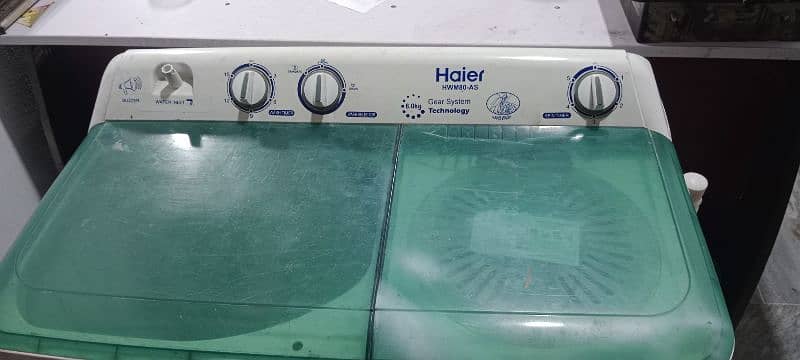 Haier washing machine . 8.0kG 4