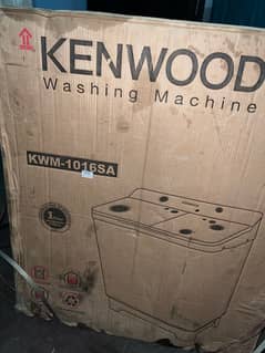 kenwood washing Machine 10kg with dryer 1016sa model no