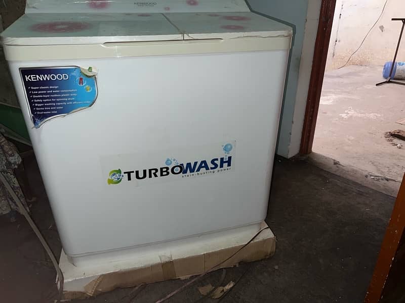 kenwood washing Machine 10kg with dryer 1016sa model no 2